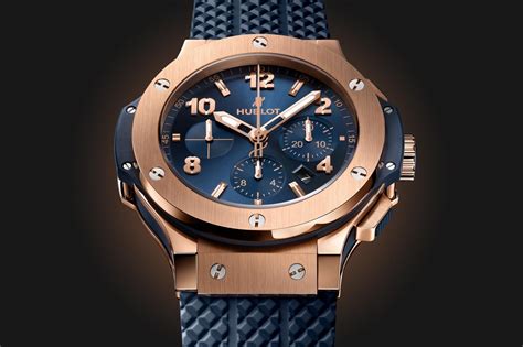 hublot big bang blue gold|hublot big bang gold 44mm.